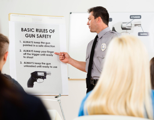 Safety Course firearms,