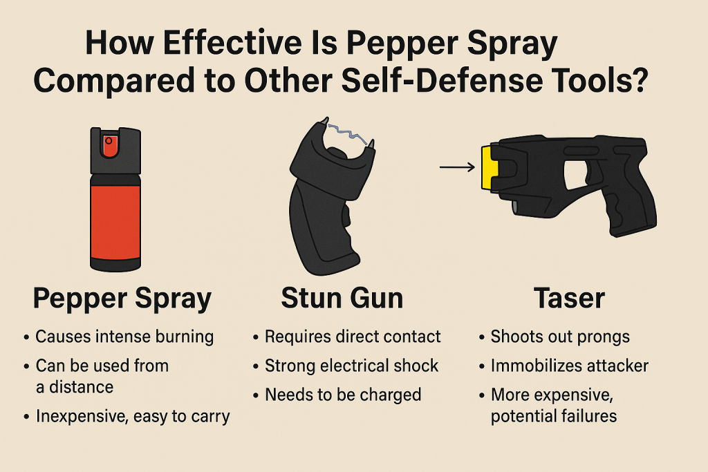 how effective is pepper spray,
